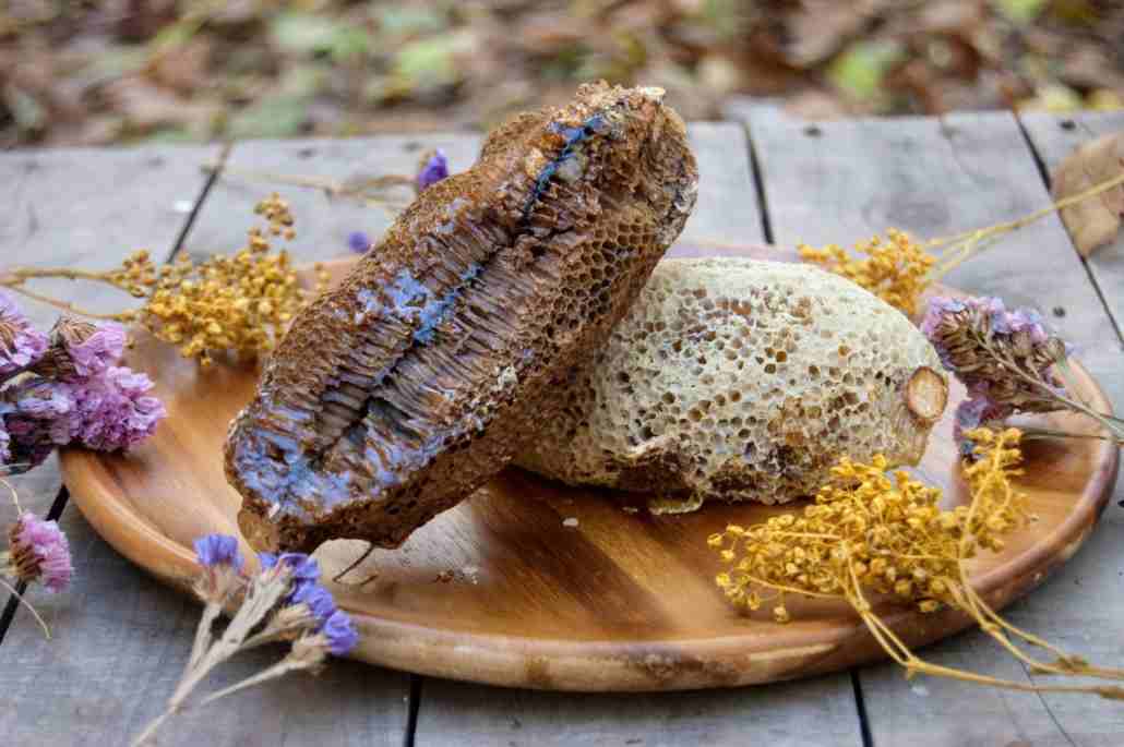 عسل کوهی گودرز تهیه شده از شهد گل های خودرو